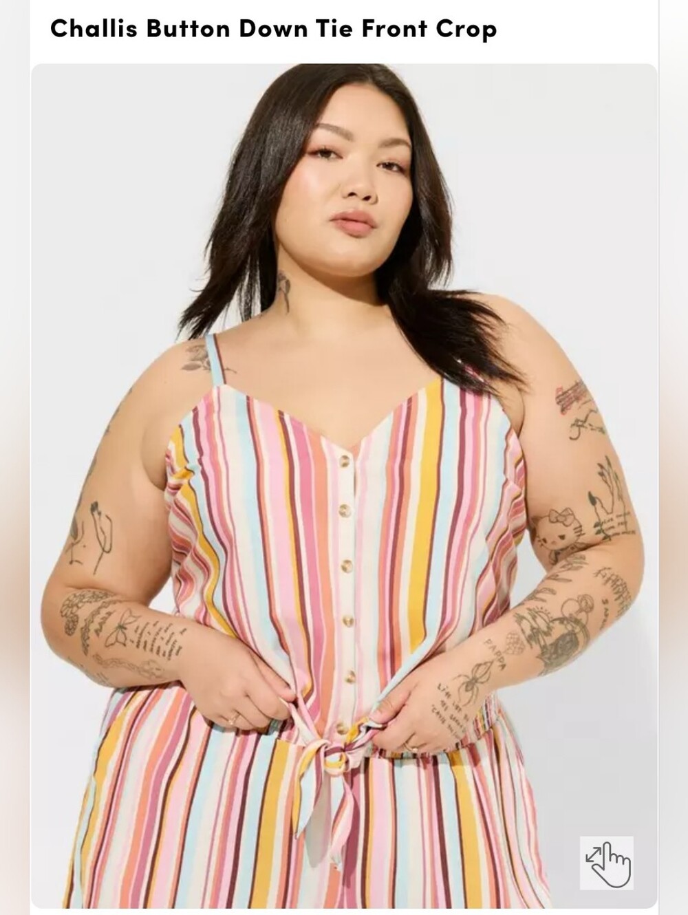 Challis Crop Top